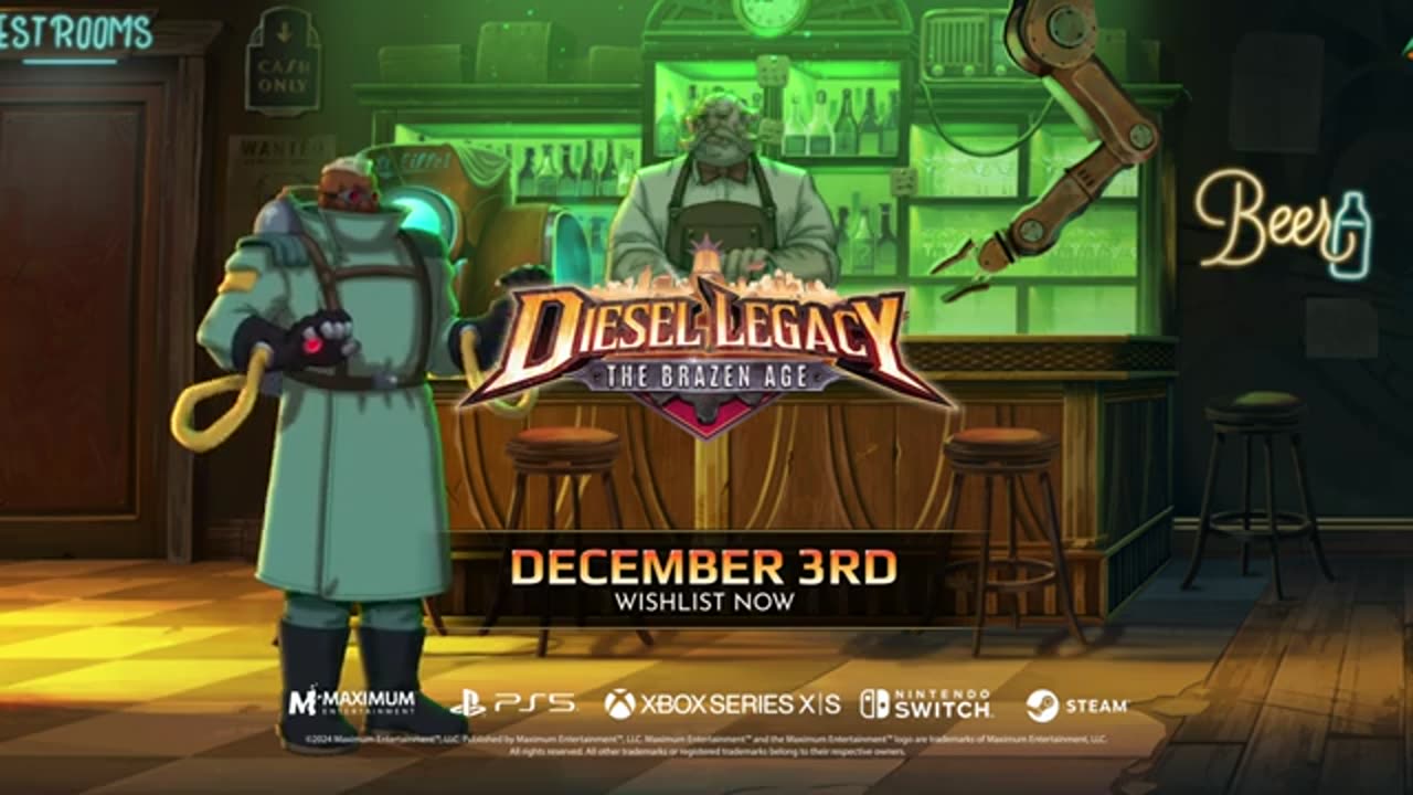 Rotwang - Hype Trailer | Diesel Legacy: The Brazen Age #fightinggames