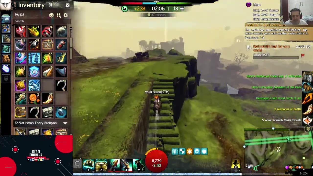 GW2 -FARMING ,SPVP and WvW MULTICLASS !!!!!