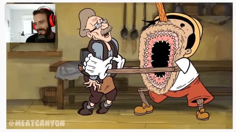PEWDIEPIE REACTS TO MEATCANYON VIDEOS