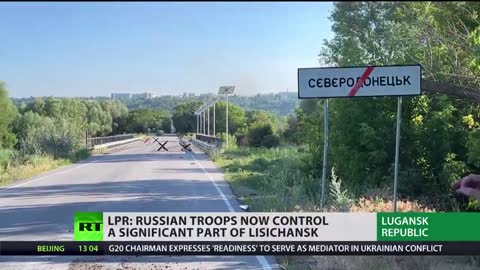 Important parts of Lisichansk are now under the control of the Russian and Lugansk Republican armies