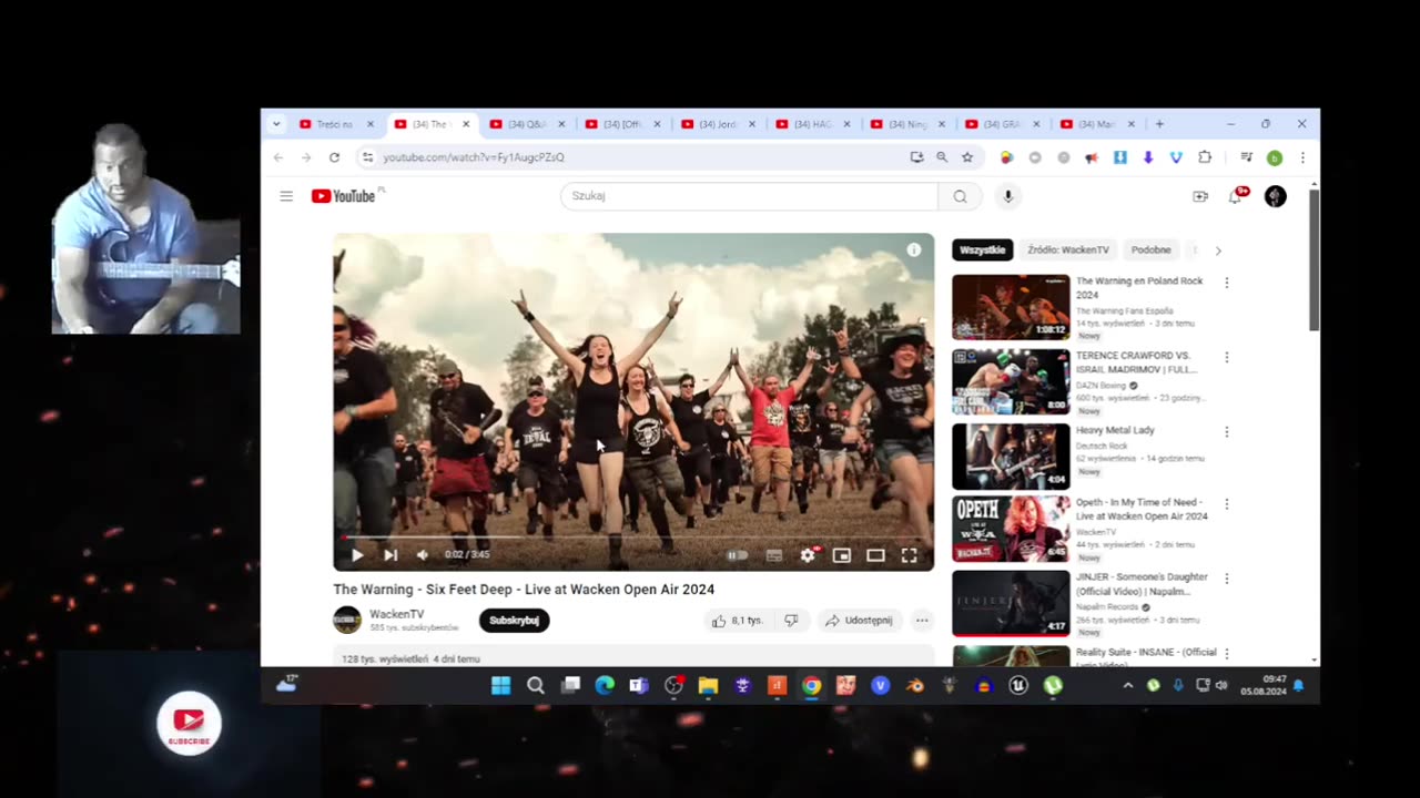 The Warning - Six Feet Deep - Live at Wacken Open Air 2024 reaction