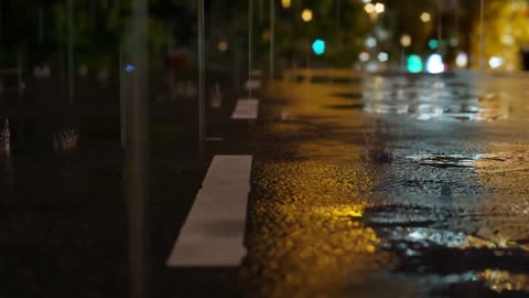 HEAVY RAIN at Night 10 Hours for Sleeping, Relax, Study, insomnia, Reduce Stress. Heavy Rain Sounds