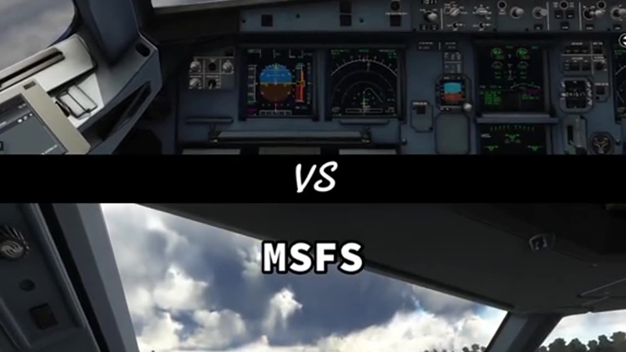 Landing X Plane vs MSFS