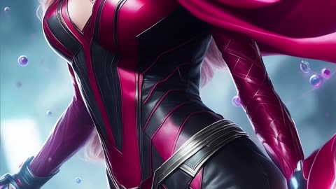 THESE AI ART WILL CHANGE YOUR IDEA OF BEAUTY / Scarlet Witch (Wanda Maximoff) AI Art