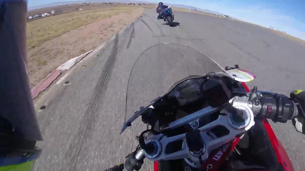 Willow Springs Raceway 6/18/2016 helmet cam part 2 Ducati Panigale 1199 Tri-color