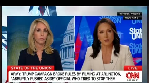 Tulsi on CNN