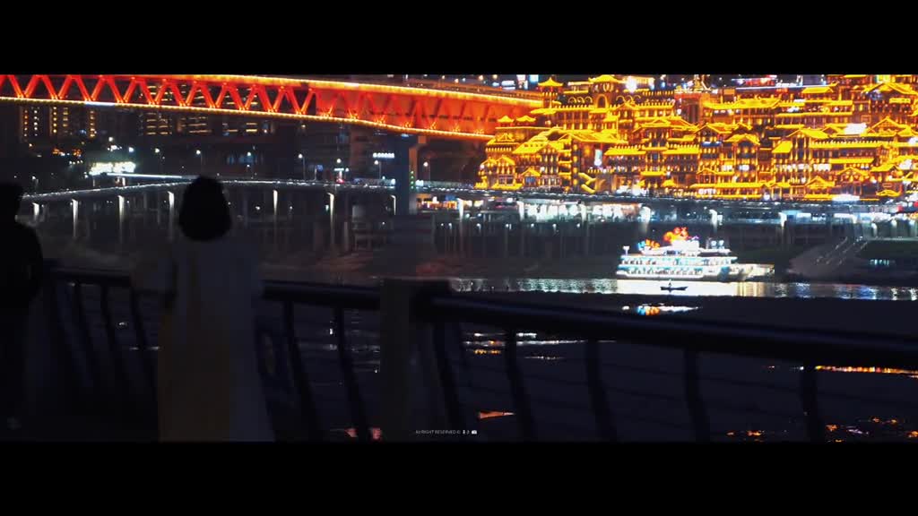 Night View of Chongqing, China