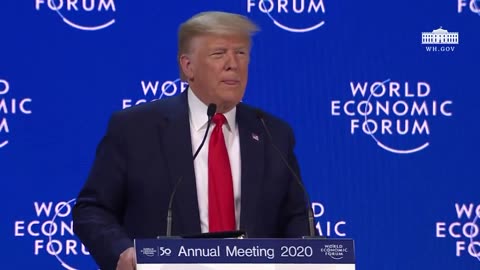 President Trump Delivers at the World Economic Forum Full Speech 2020