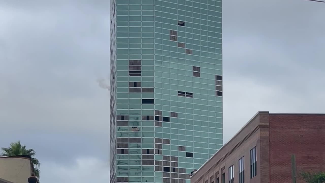 Tower Imploded in Lake Charles, Louisiana