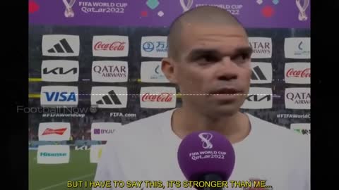 why portugal boss dropped ronaldo?heartbreak for Ronaldo 💔Pepe post match interview