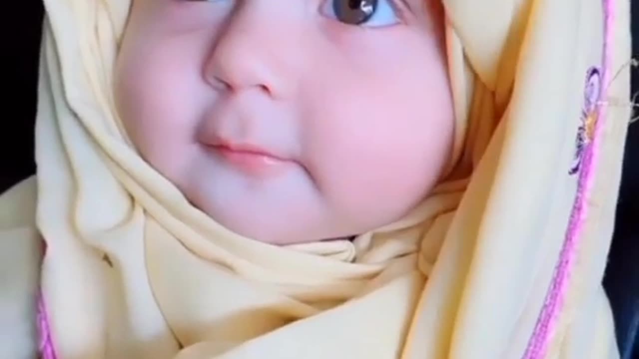 Mahsallah Tabarakallah 🖤🌺 #foryou #foryoupage #islamic #islamic_video #cutebaby #cute #muslimbaby