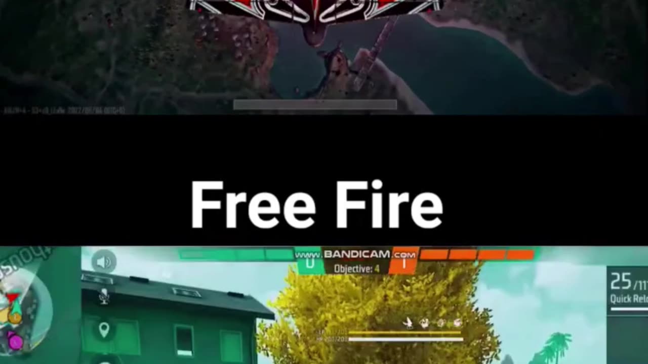 Free Fire VS pubg