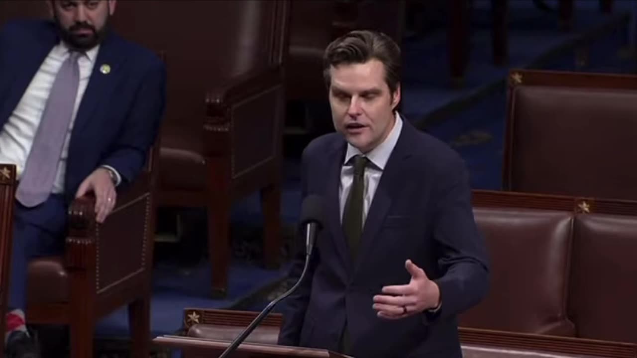 Rep Matt Gaetz is against expelling Santos