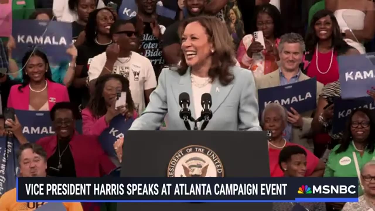 Harris to Trump: Say it to my face! I FullAtlanta Rally