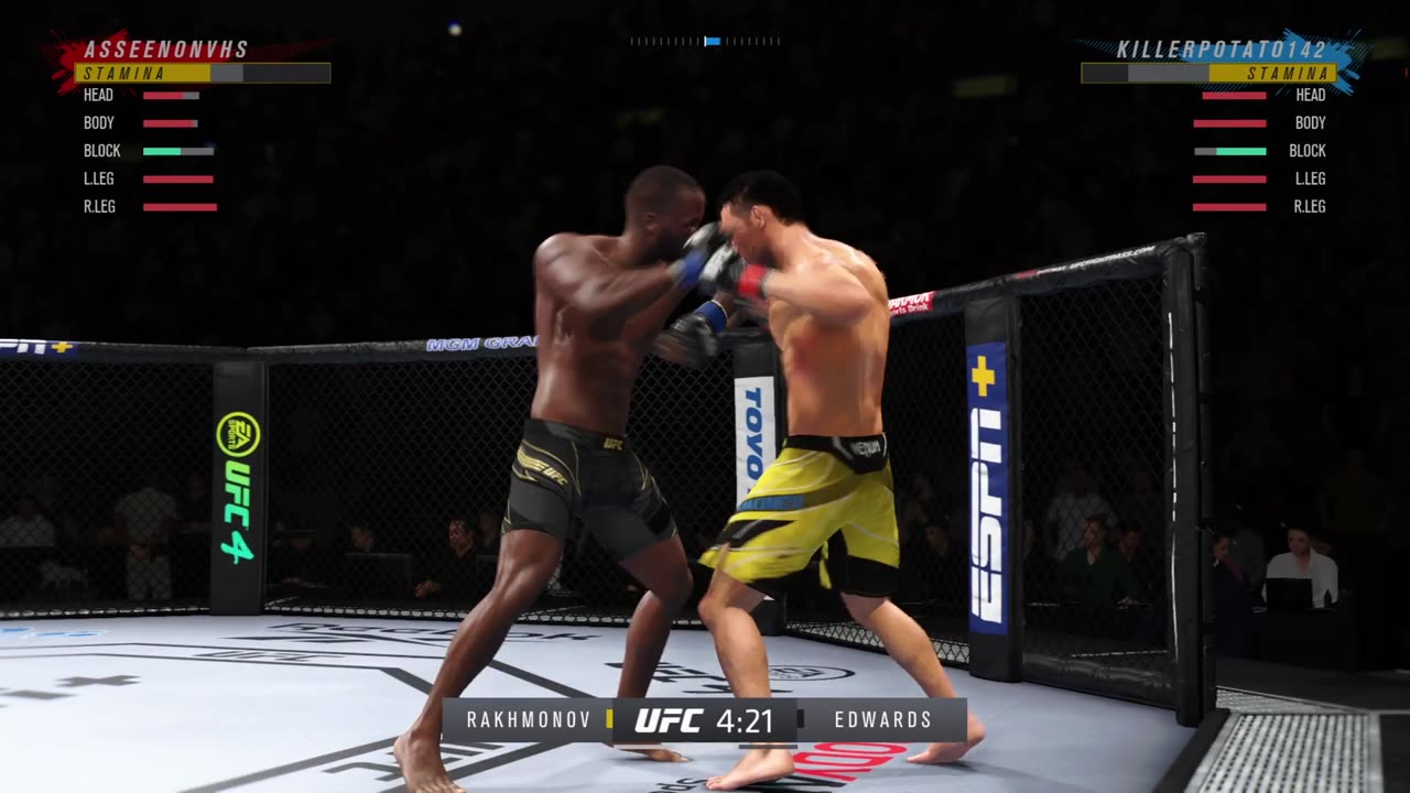 Ufc 4 double elbow two