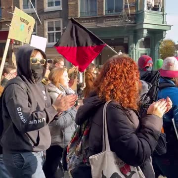 Greta Thunberg In Amsterdam: 'A-Anti-Anticapitalista'