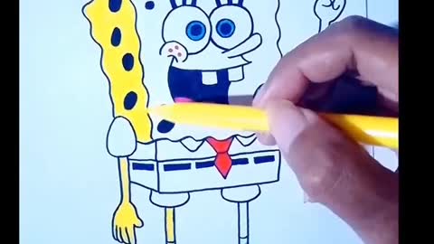 Draw Spongebob