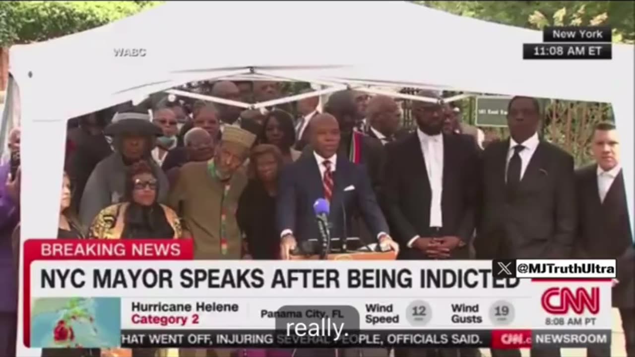 NYC Mayor's Press Conference Turns Chaotic