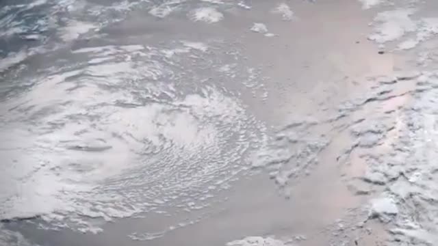 Satellite Footage Captured the moment the undersea volcano