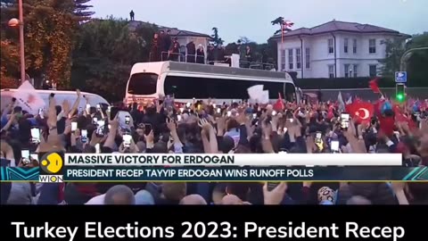 Erdogan wins re-election