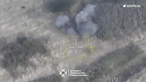 Two enemy dugouts were destroyed by kamikaze drones of border guards