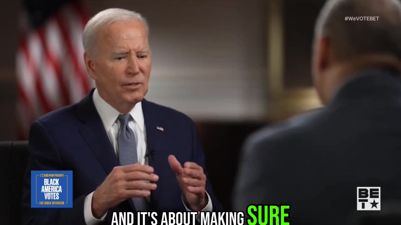 Biden Calls Defense Secretary Austin "The Black Man" In BET Interview.