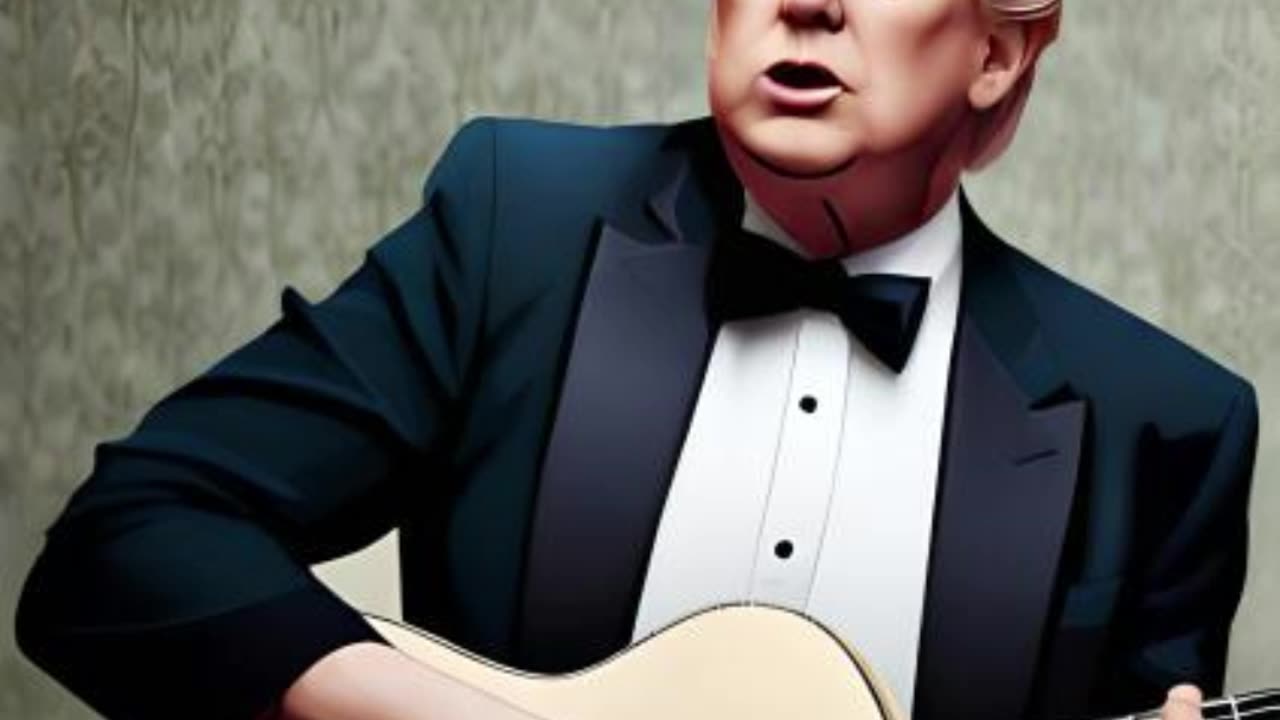 Donald trump singing cover of perfect by Ed Sheeran