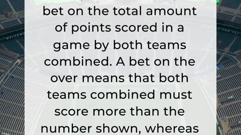 The Bet Types: Total