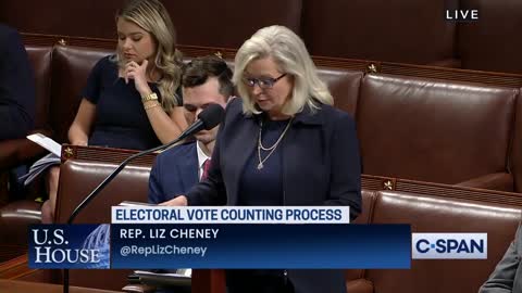 Rep. Liz Cheney Delivers Remarks On The Presidential Election Reform Act | September 21, 2022