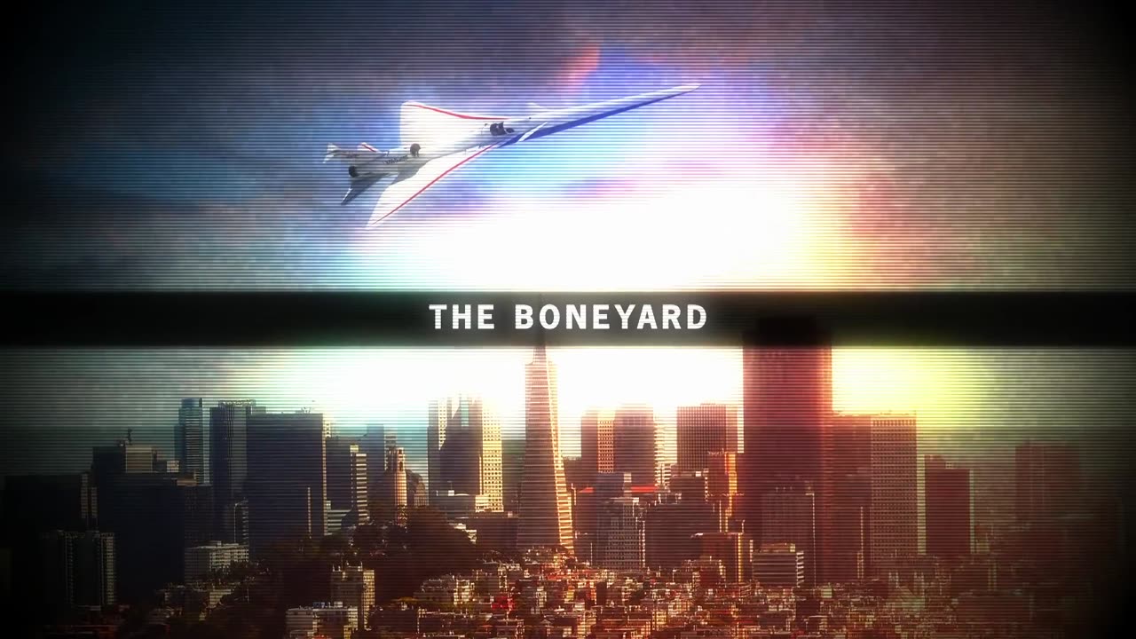 A Supersonic Aircraft with a Silencer Criated by Nasa