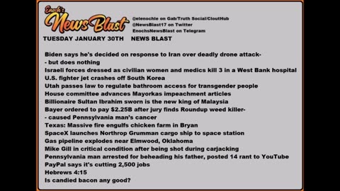 Enoch's News Blast