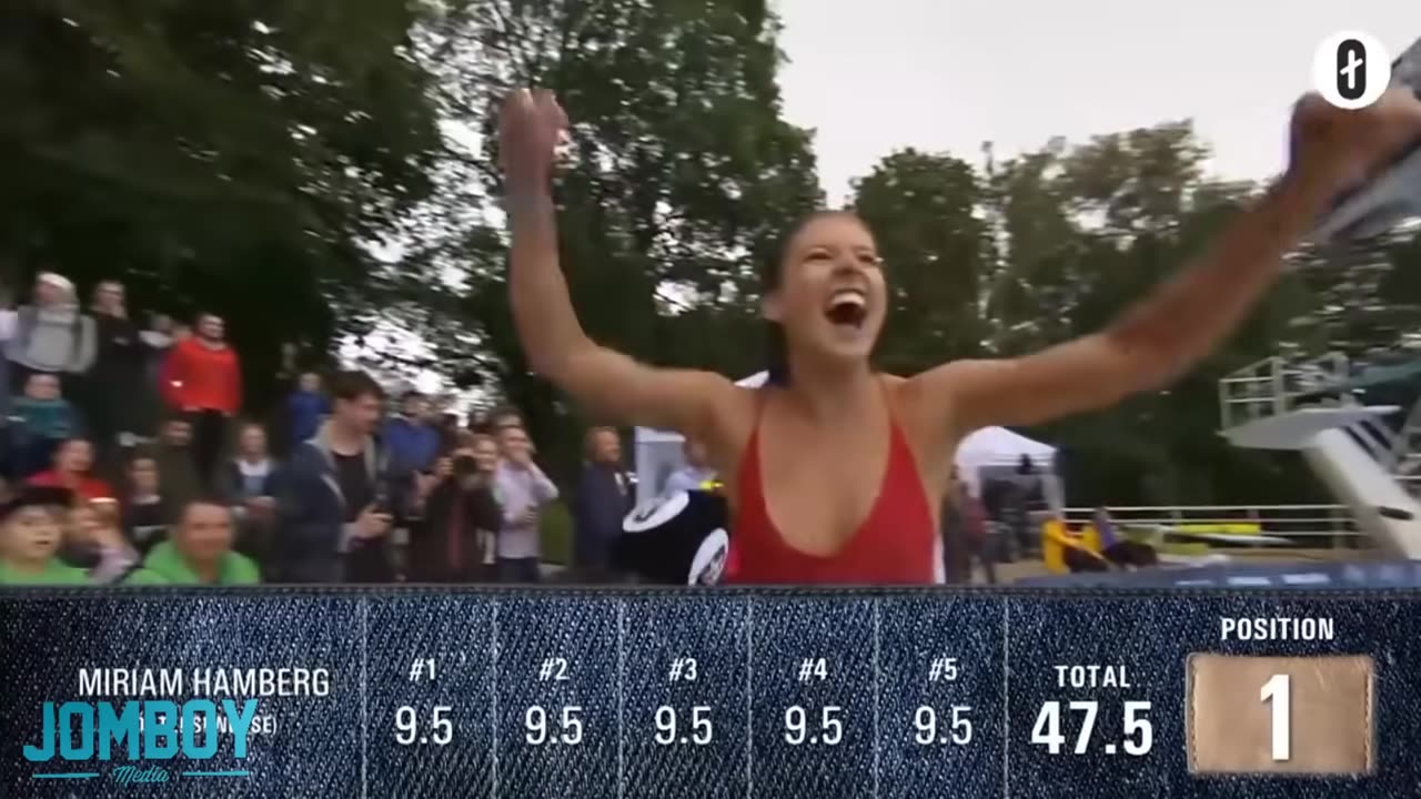 Miriam Hamberg Wins Death Diving Comp. Norway 2019