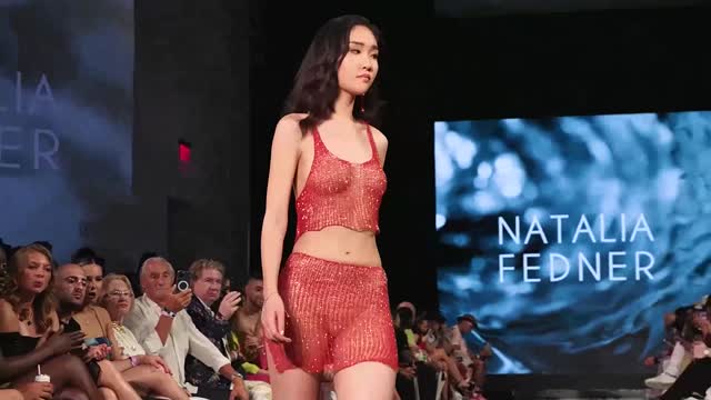NATALIA FEDNER 2023 Collection in Ultra 4K (FULL UNCUT SHOW) _ EVOKE x Miami Swim Week