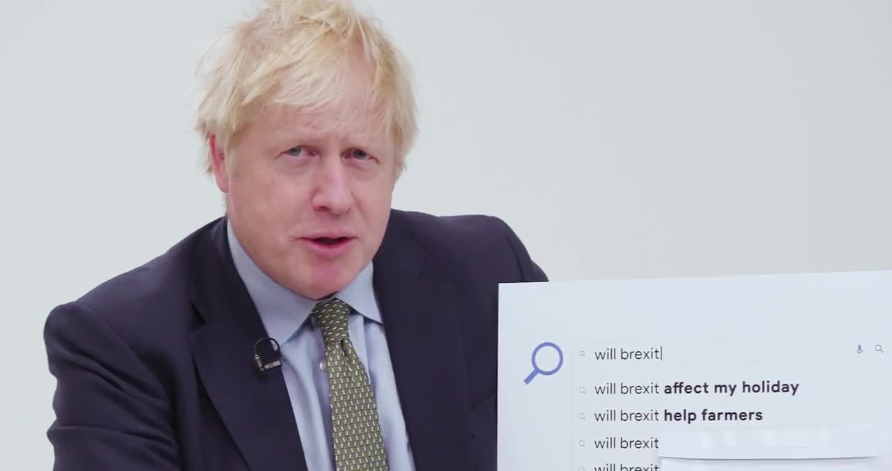 Boris Johnson Responds to the Most Popular Questions on the Internet