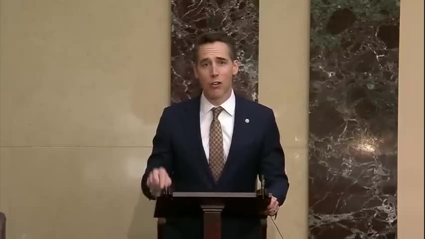 Senator Josh Hawley's Floor Speech on Senate Passage of Bill Banning TikTok From Government Devices