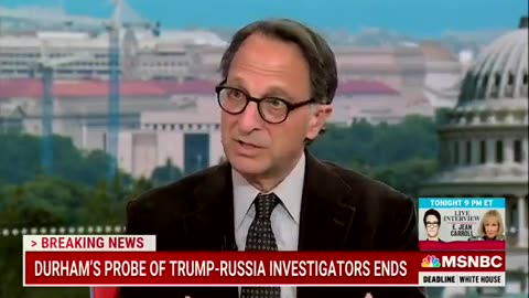Russia meddled in the 2016 election...and what you have with John Durham is a complete