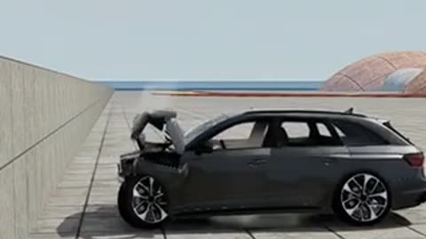 Audi A4 crash test