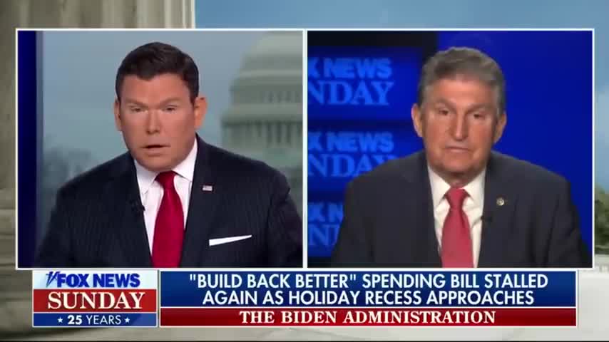 Joe Manchin Tells Democrats 'This is a NO' on Build Back Better Agenda