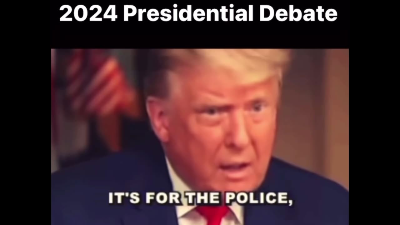 Trump & Biden Questions Presidential Debate