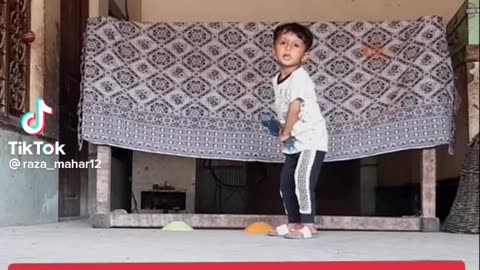 4 years old cricketer 🙄😲😳