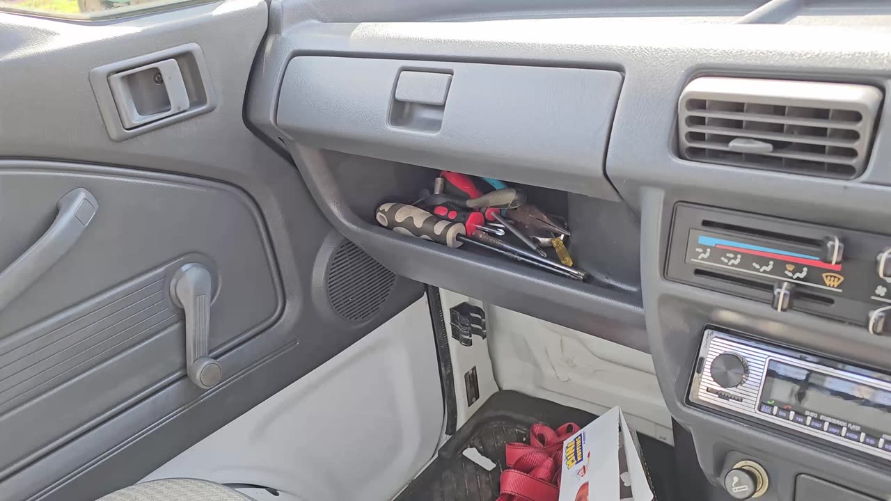 1998 Honda Acty Attack New Radio Installed