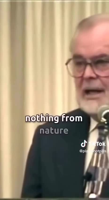 FDA won't approve anything from nature. It can't be patented.