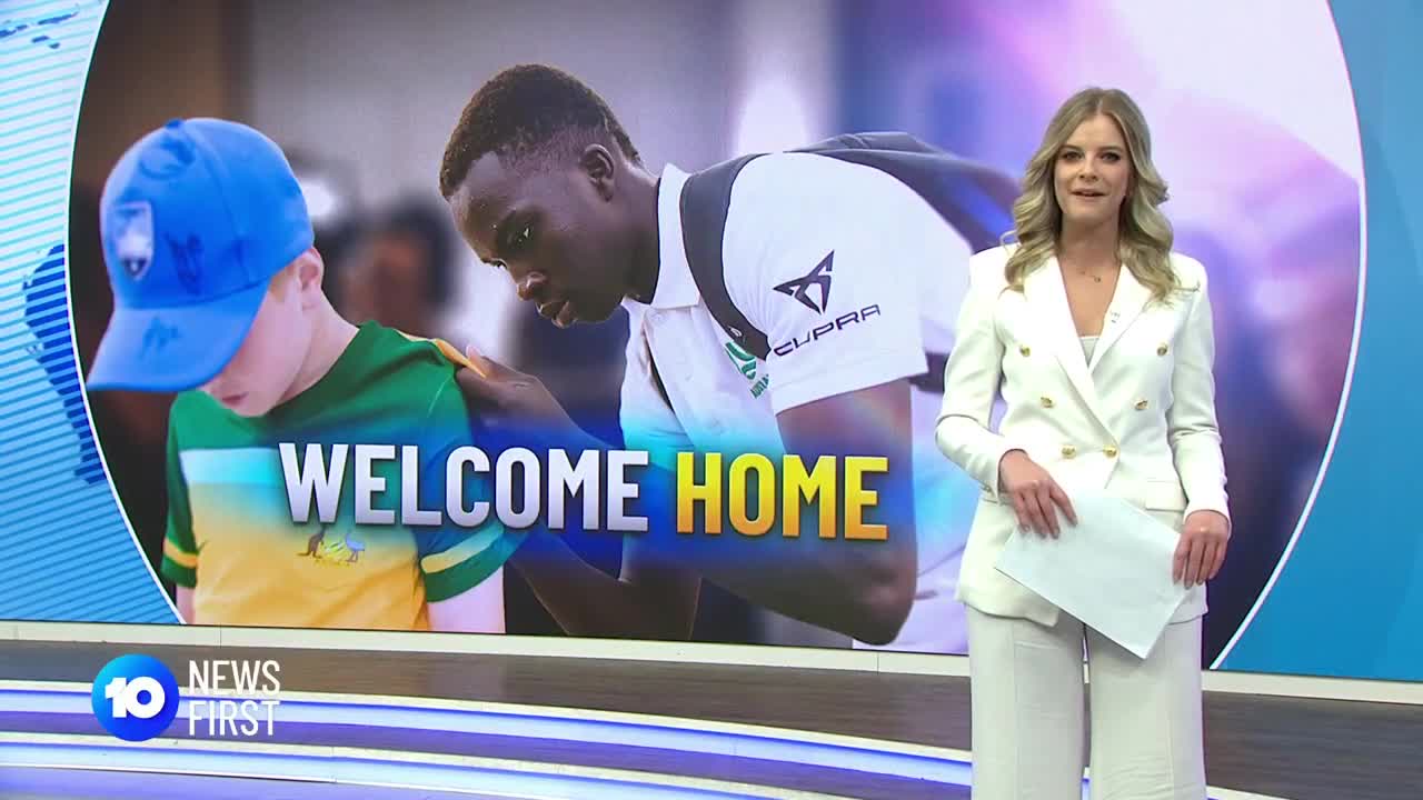 Socceroos Return to Australia 10 News First