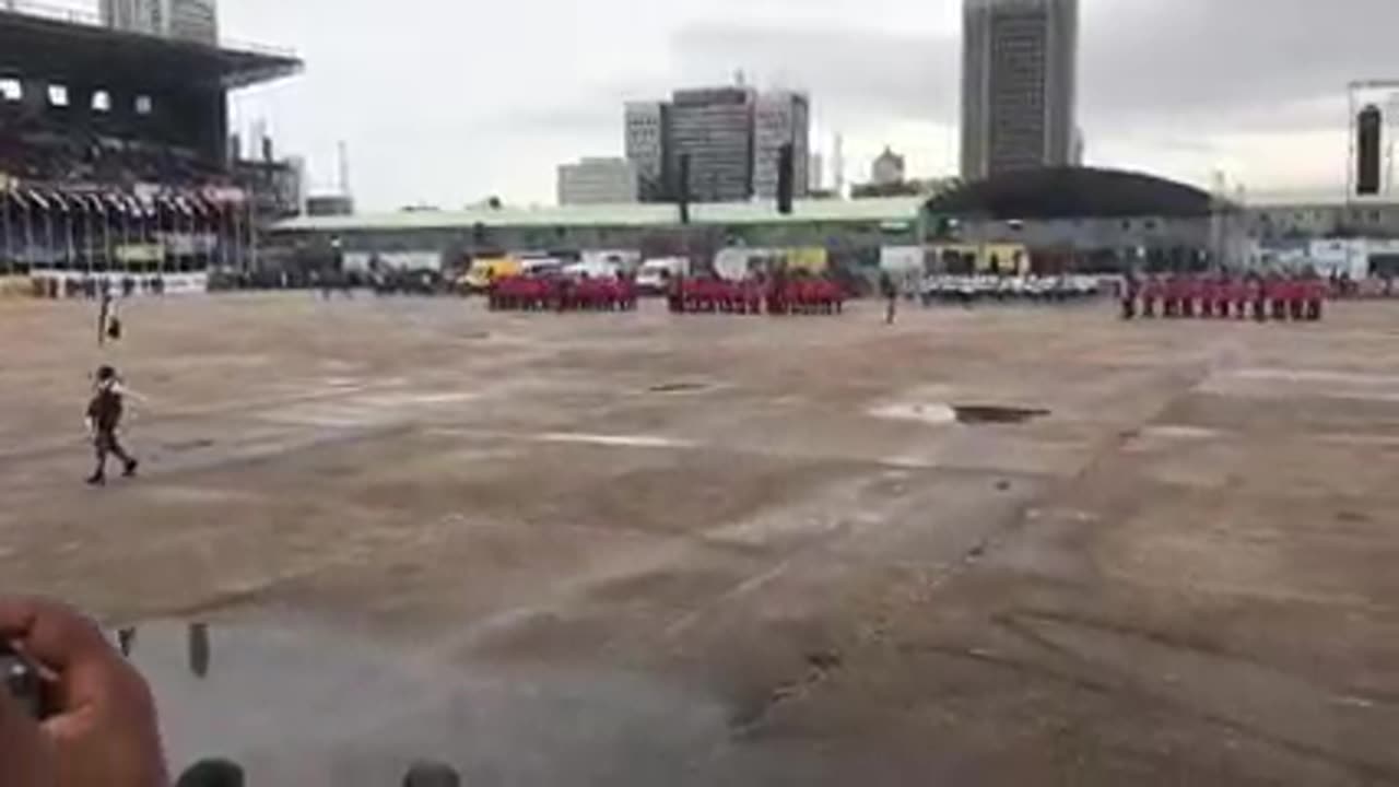 Military Parade At Sanwo-Olu’s Inauguration