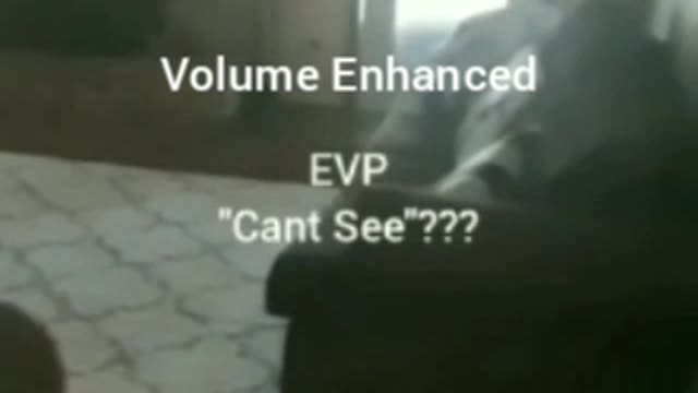 Ghost EVP Caught on Camera