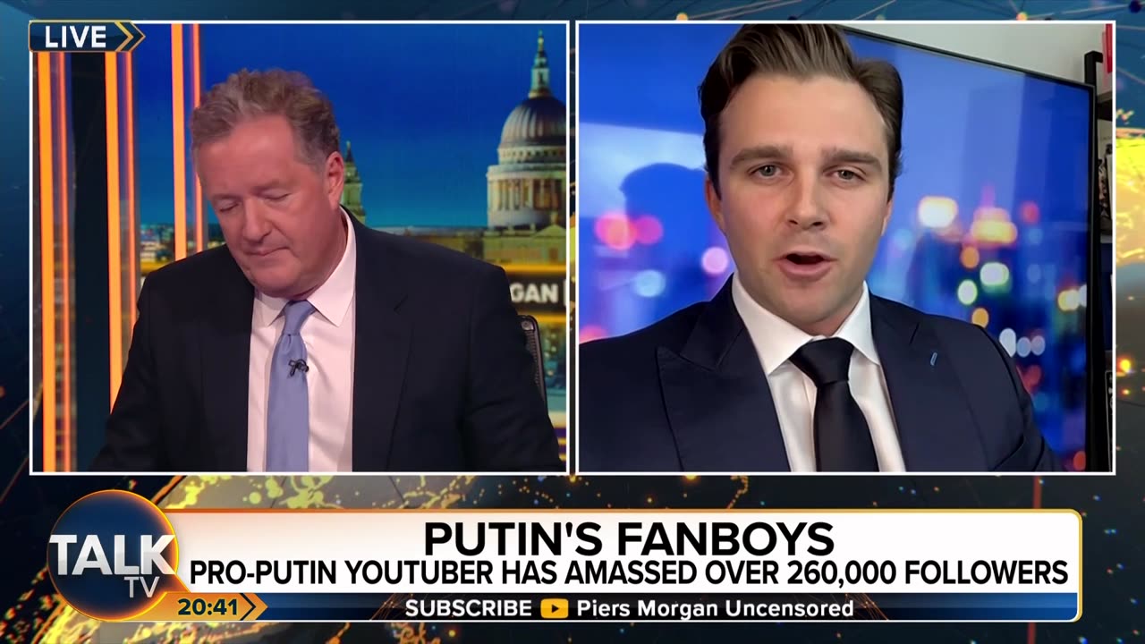 Piers Morgan Humiliated by a Kid in Ukraine Debate