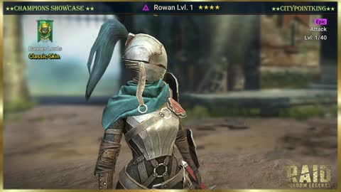 Raid Shadow Legends - Rowan - Classic Skin