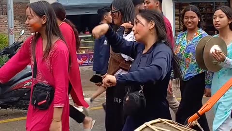 Dance, Lubhu Mahalaxmi Mahbharaiv Jatra