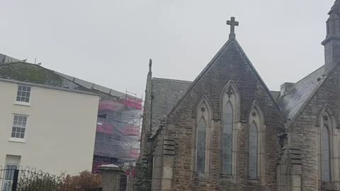 Mudflooded Penzance architecture