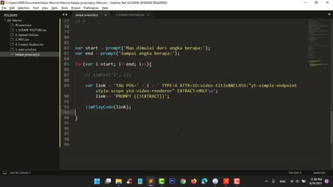 Easy Way to Learn Advanced Level Imacros : Looping